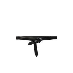 Isabel Marant 'Lecce' Black Cowhide Leather Waist Belt Size M